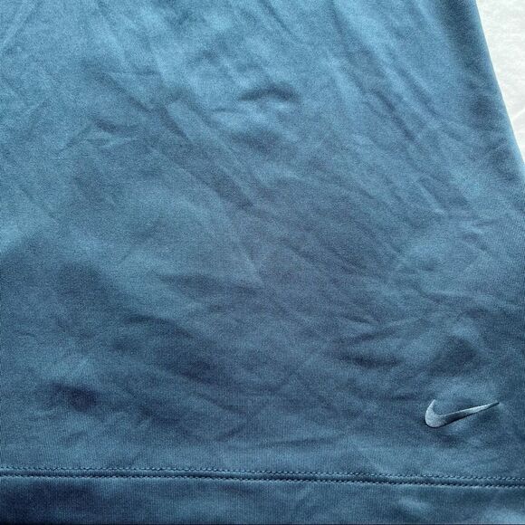 Nike golf XS sleeveless polo shirt teal lapel collar dri-fit looks new - Picture 6 of 7